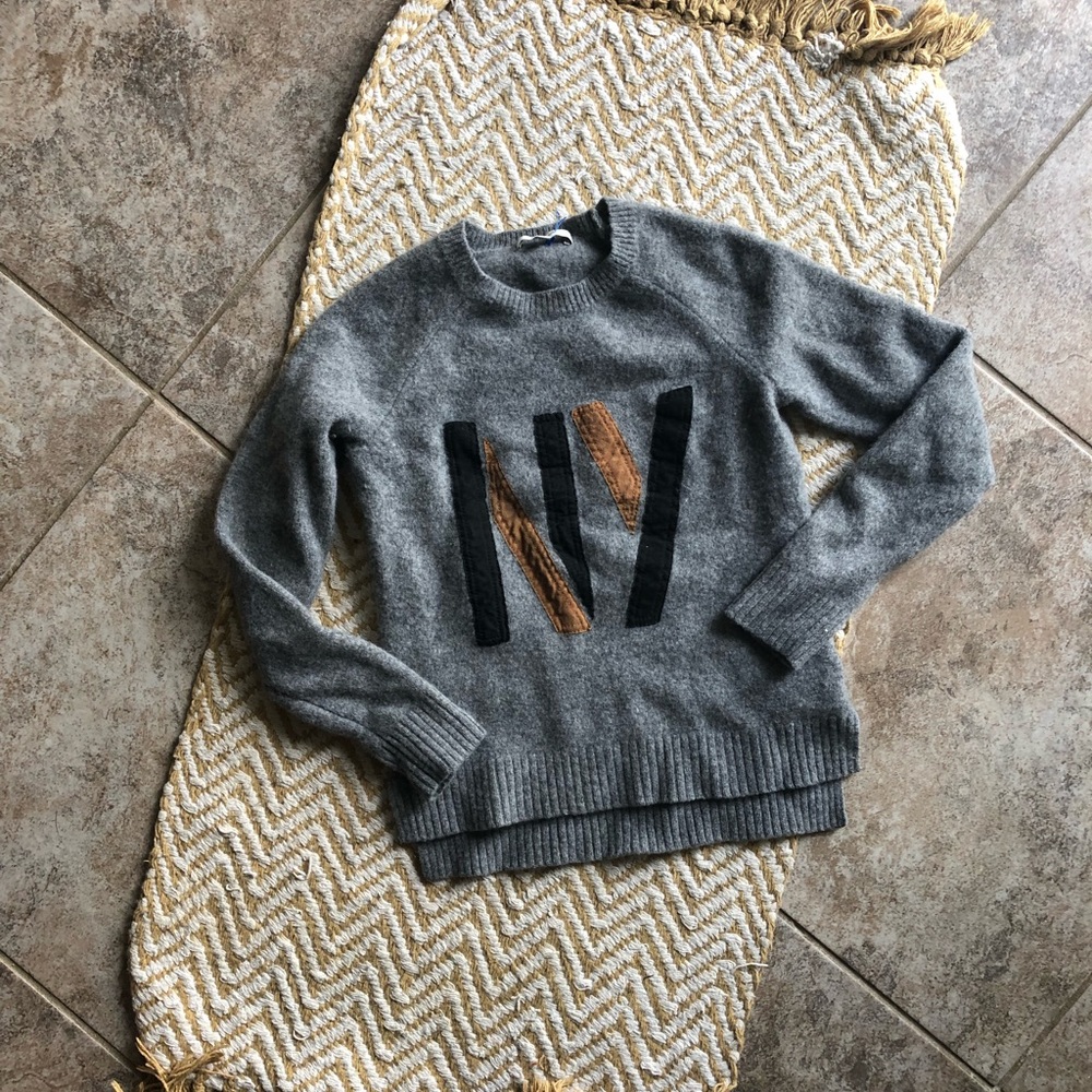 Madewell crew neck wool sweater